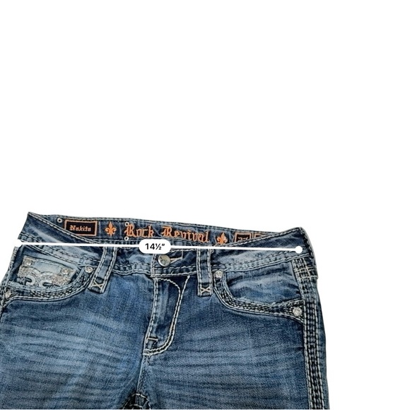 Rock Revival Nakita Distressed Embellished Jeans - Picture 10 of 10